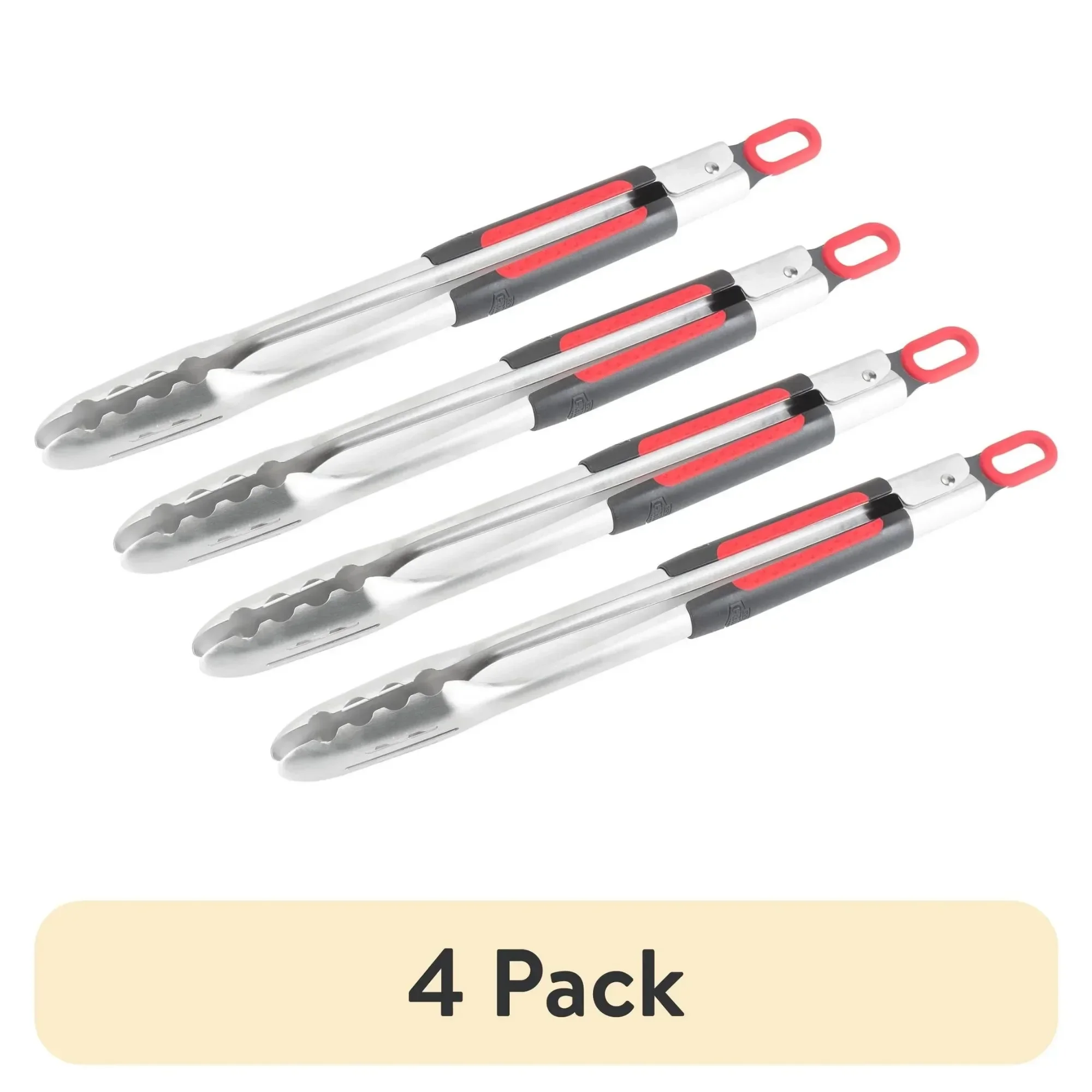 

(4 pack) Grilling Accessories BBQ Grill Tools Set, 3 Pieces Stainless Steel Grill Kit