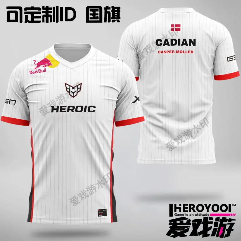 Maßge schneiderte heldenhafte Team uniformen, maßge schneiderte Esport uniformen, Dota 2 Team uniformen, csgo kurz ärmel ige Kleidung, Sport uniformen