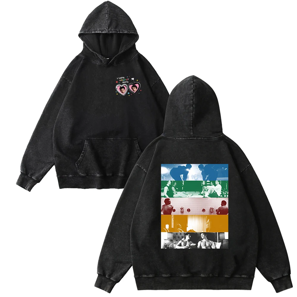 

Толстовка с принтом «Heated Rivalry», винтажный стиль, хлопок, для мужчин и женщин, хип-хоп, спортивный пуловер, модный свитшот, высокое качество