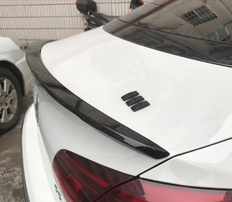 For  Volkswagen CC Spoiler  2011-2015 Volkswagen CC High Quality  ABS Material Car Rear Wing Primer Color Rear Spoiler