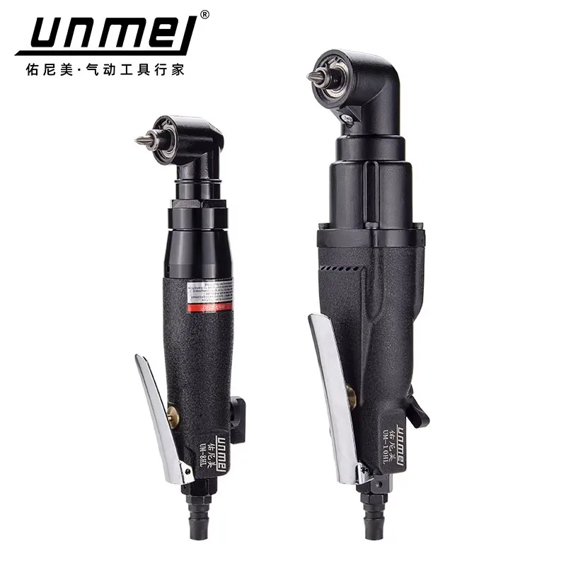90-Degree Right-Angle Pneumatic Screwdriver 8Hl 10Hl Industrial-Grade Right-Angle Bent Head Air Screwdriver Bit