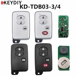 KEYDIY Universal KD MINI Tool/KD-MAX 4D Smart Key Generation TDB Remote TDB03-3 TDB03-4 per chiavi auto Toyota/Lexus/Subaru