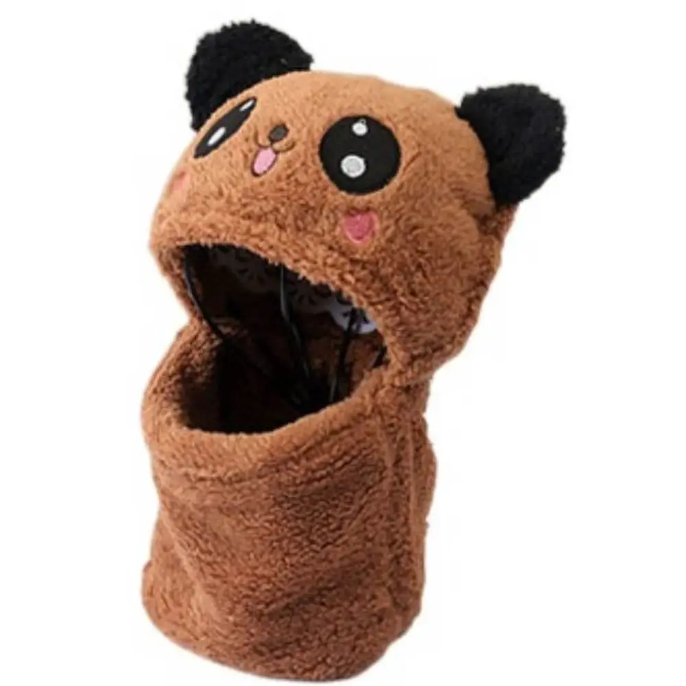 

Cartoon Embroidered Children's Hats Plush Warm Rabbit Hat Thickening Soft Fleece Hat Boys and Girls