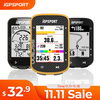 iGPSPORT BSC Bike Computer Cycling Odometer IPX7 Wireless GPS Speedometer for Bicycle ANT Speed Sensor Route Navigation