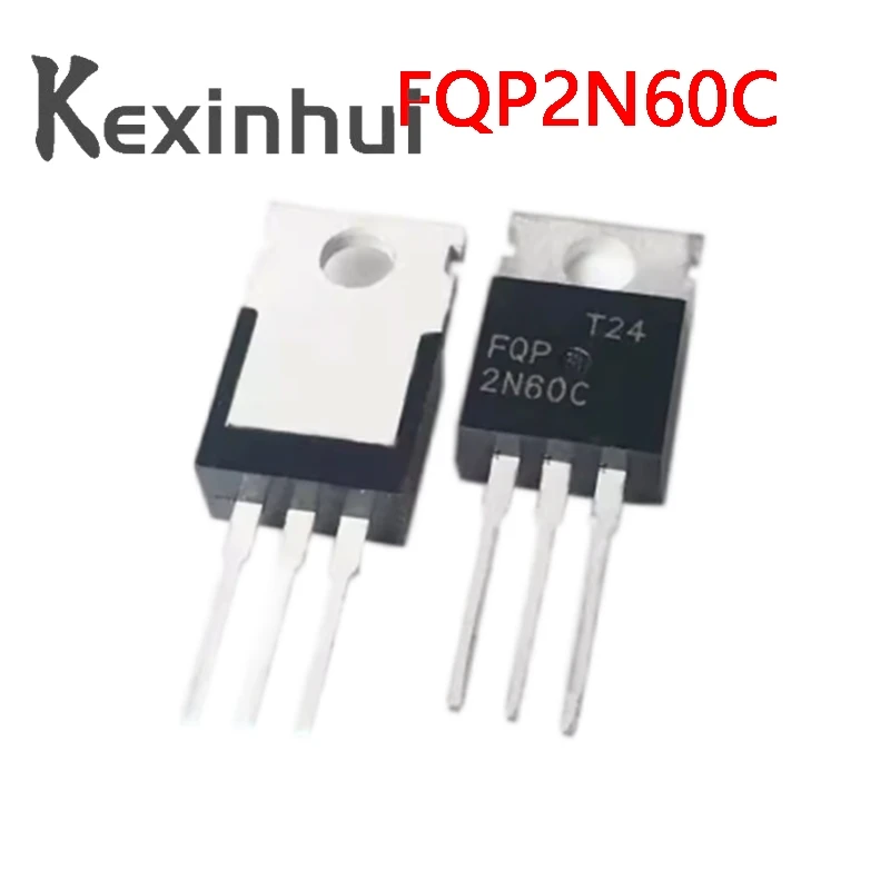 FQP2N60C TO-220 2N60C TO220 2N60 FQP2N60, 10 Pièces