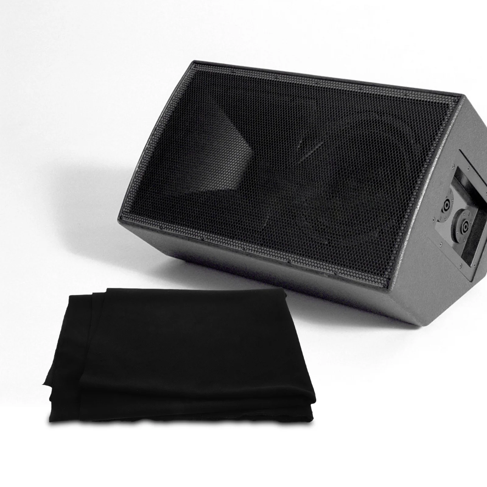 

1.6M X 0.5M Black Grill Cloth: Dustproof Acoustic Mesh Fabric For Home Stereo Systems, Universal Speaker Replacement Cover,