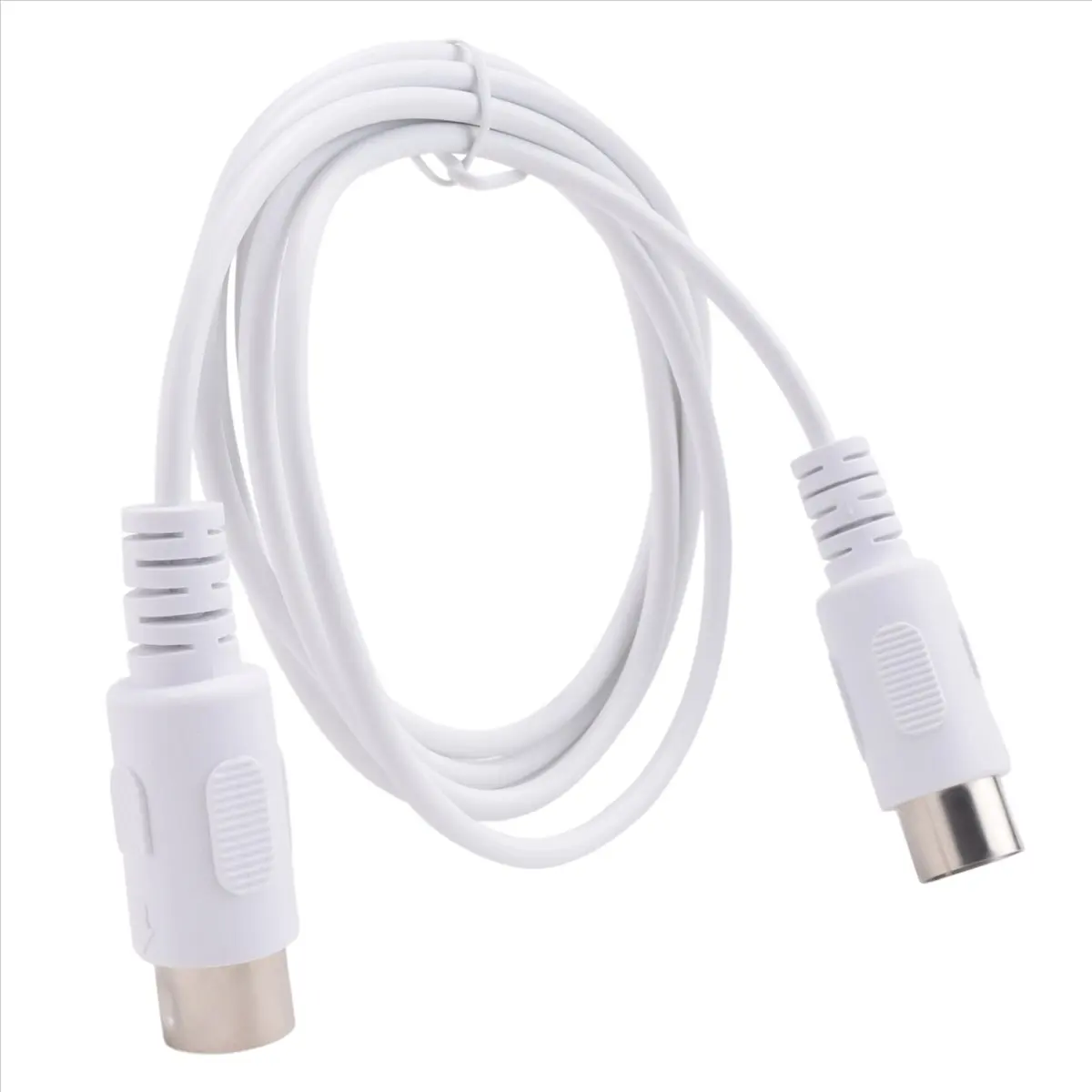 * Cable de extensión MIDI DIN PLUG N11R de 5 pines macho a macho 3M/9,8 pies blanco