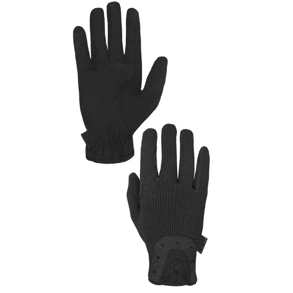 New Arrival Design Hot Sale Western Leather Horse Riding Gloves For Men Breathable Customized Logo Equestrian Riding Gloves