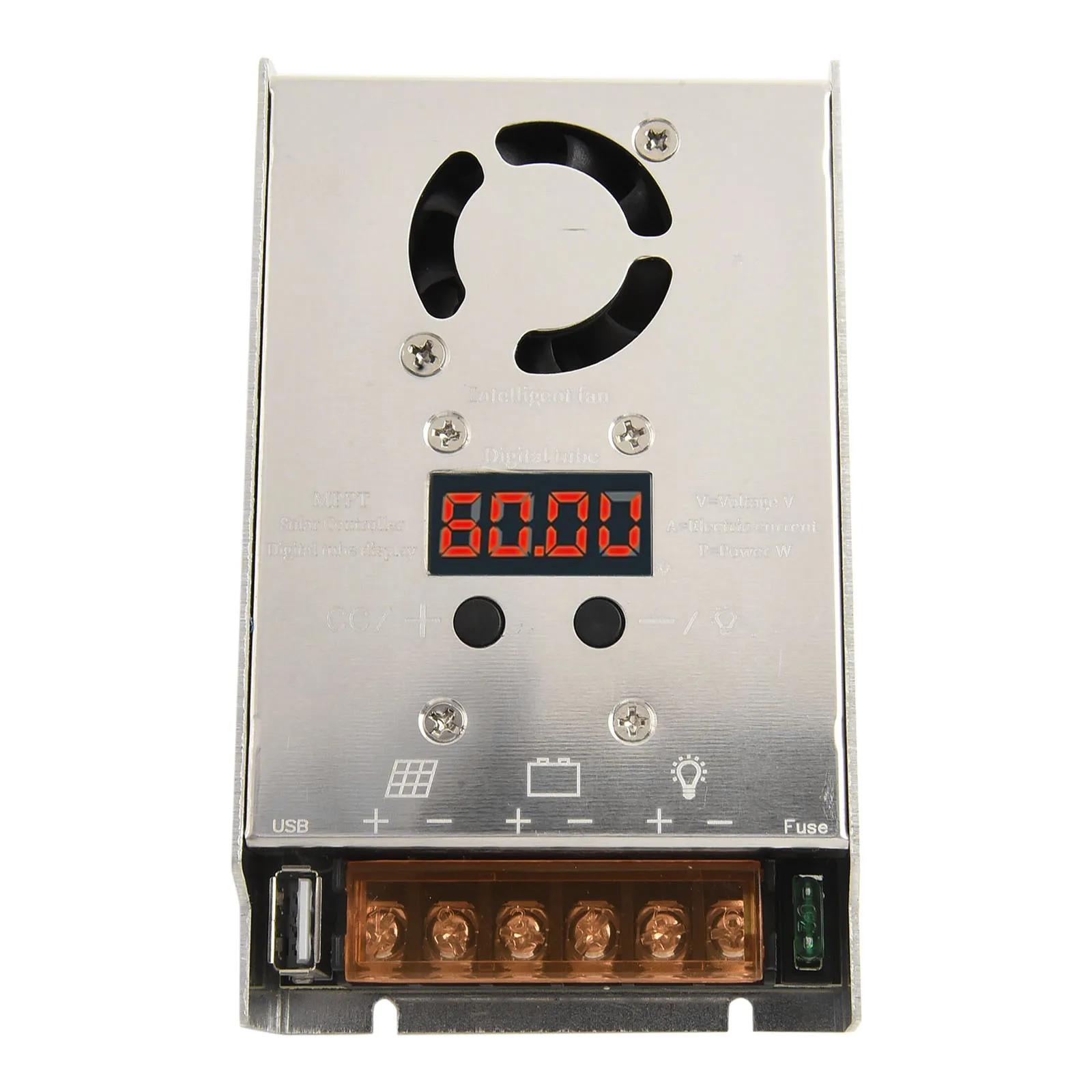 

1 Pcs MPPT 600W Stepdown Solar Controller 18V-80V Input Charging For 12V 24V Lithium Solar Voltage Reduction Controller