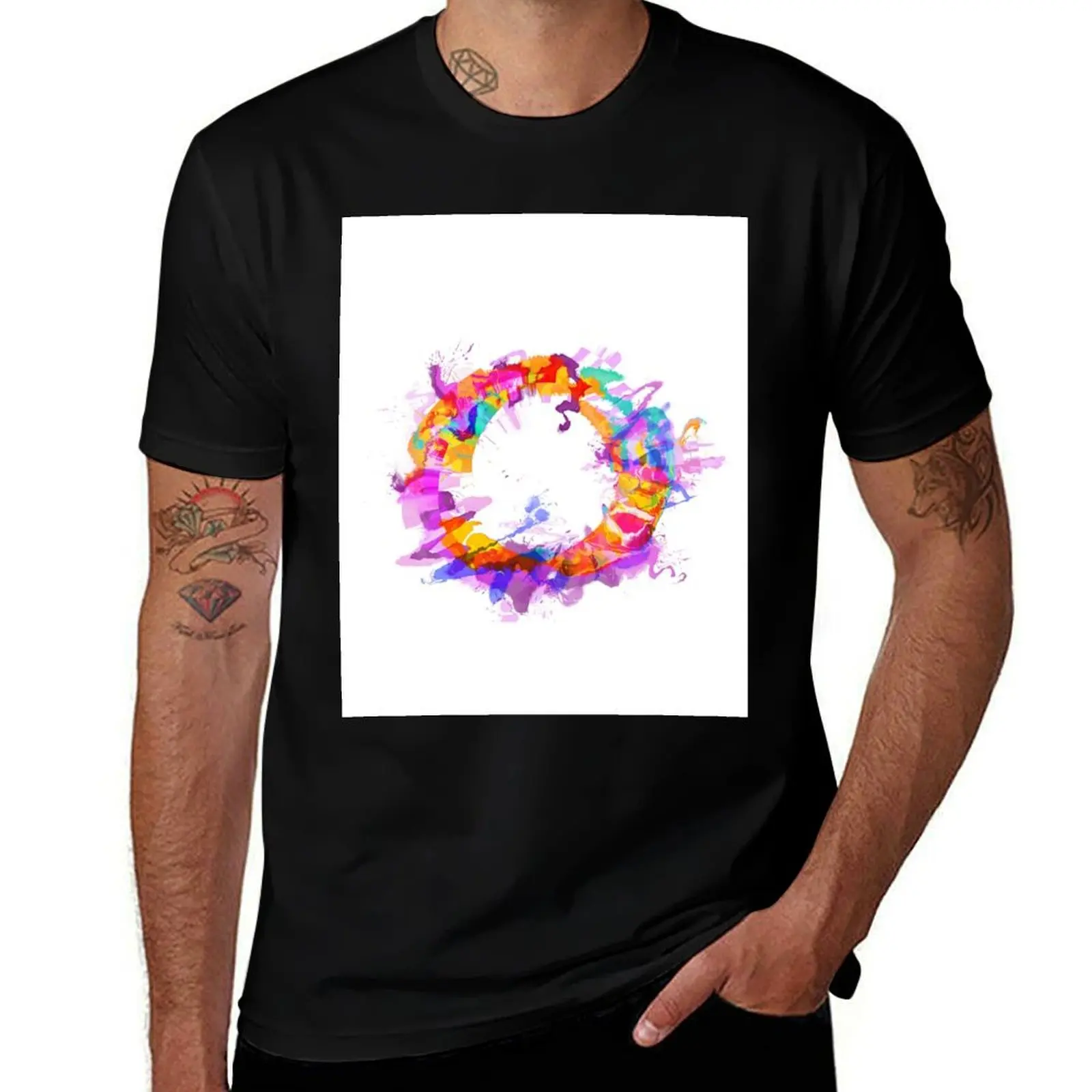 

man circle t summer shirts t essential man shirt for cotton T-Shirt graphic t Pink shirt