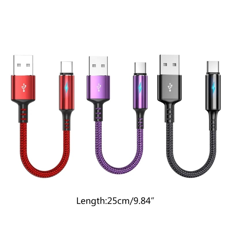 Durable Nylon Braided USB Cable Great Compatibility Stable Data Transferring Drop Shipping
