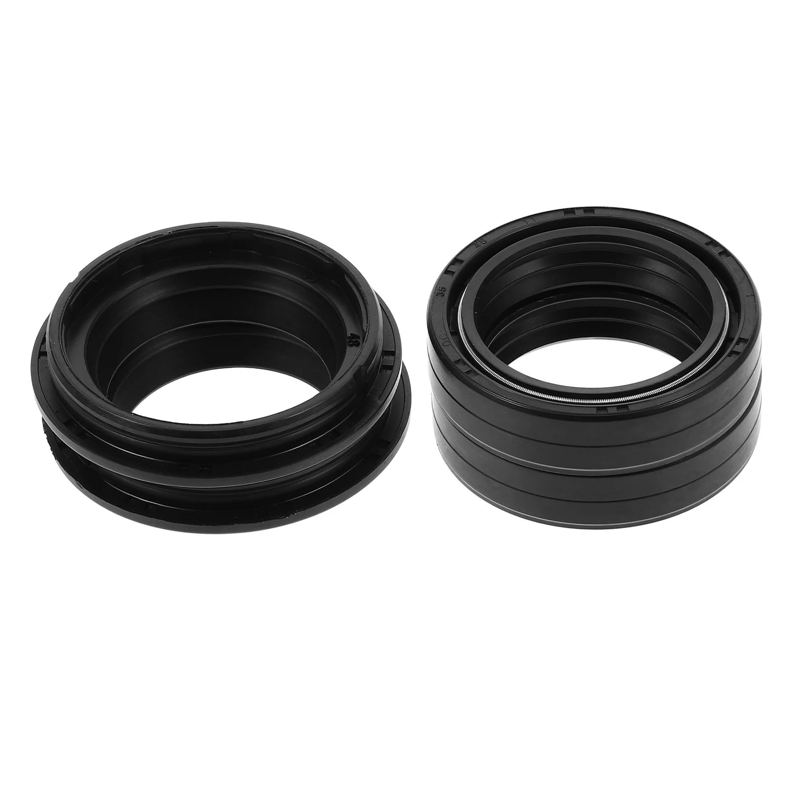 

Motorcycle Oil Seal Dustproof Cover Front Fork Damper Seals Engine Gasket Shock Kit Rubber Wide Range Models Long Lasting
