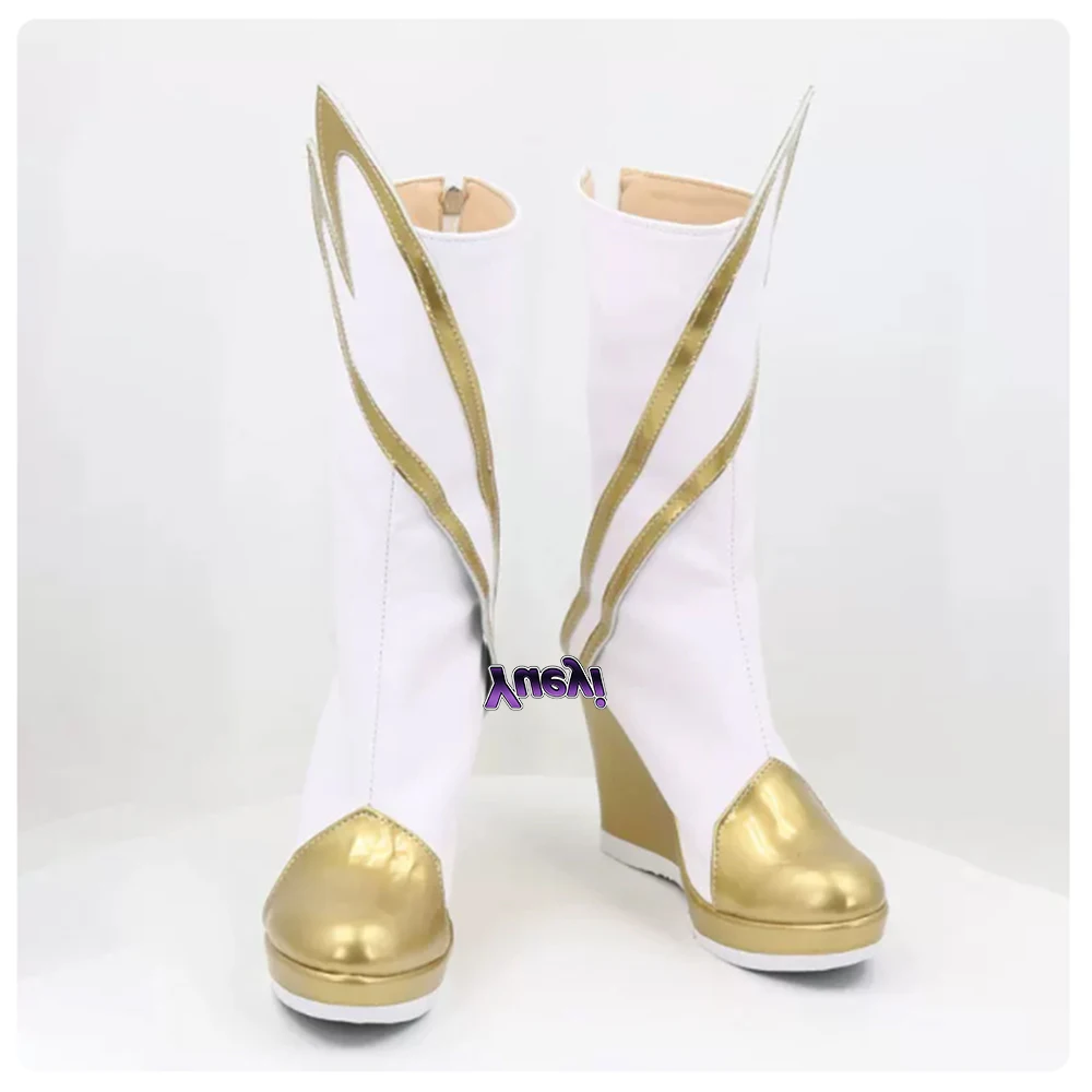 Seraphine Cosplay Boots Custom Footwear for Halloween Christmas Cos Party Role Play Photo Display Prop