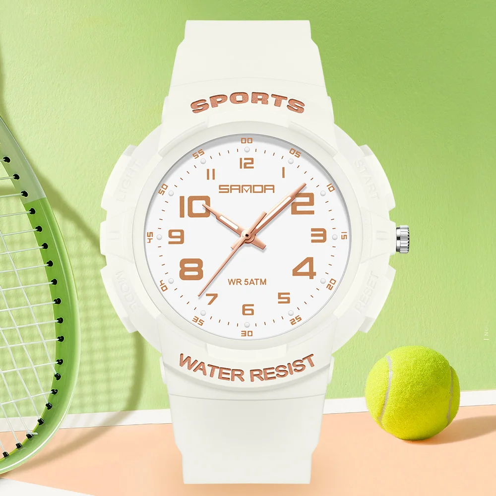 New Fashion Children Sport Watches for Middle School Students Simple Women Watch for Ladies Quartz Wristwatches Waterproof Reloj
