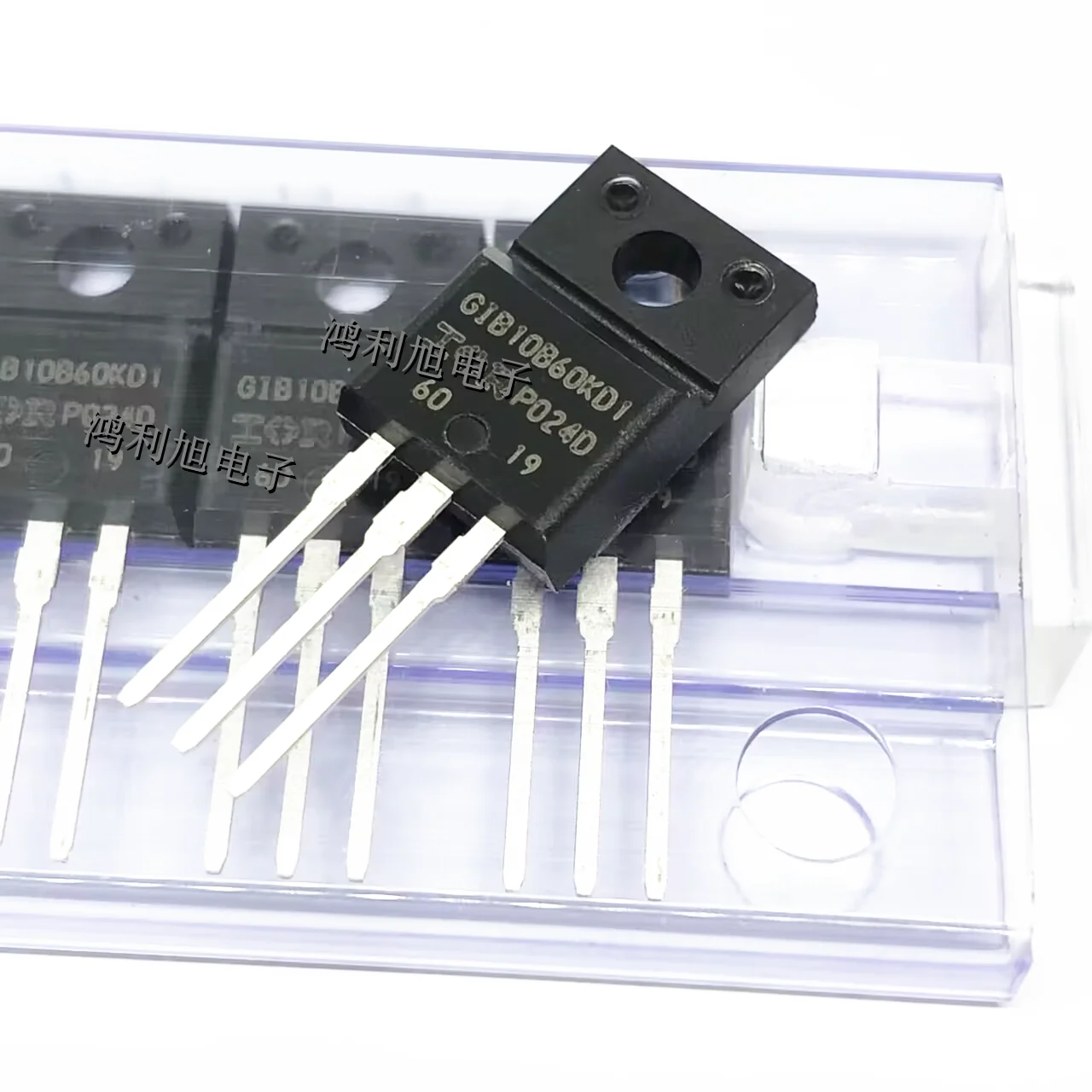 

5PCS/Lot IRGIB10B60KD1 Marking GIB10B60KD1 Trans IGBT Chip N-CH 600V 16A 3-Pin(3+Tab) TO-220 Full-Pack - Rail/Tube