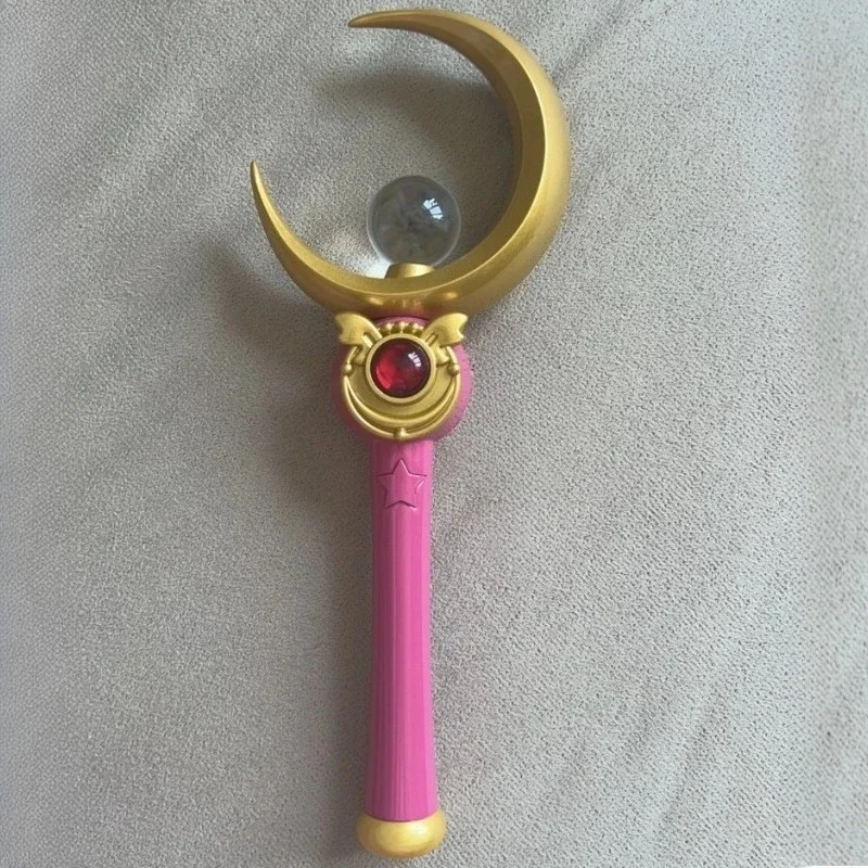 Anime Movie Merchandise Puntelli Cosplay Trasformazione Arma Attrezzatura Puntelli Bacchetta magica Luna Ragazza Guerriero Regali di compleanno