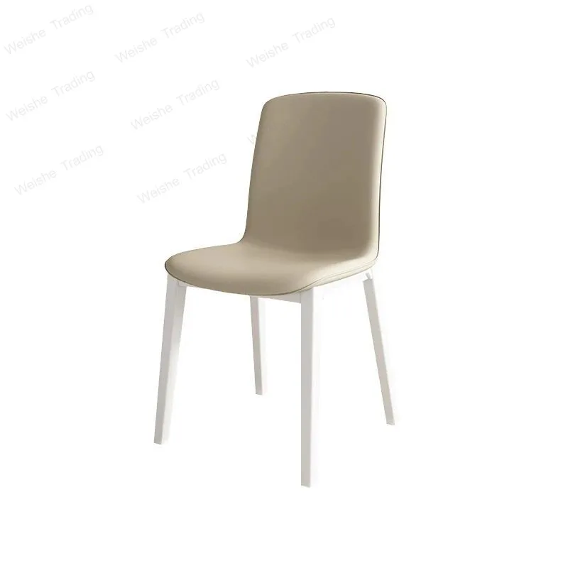 Nordic restaurant solid wood dining chair, ash wood back chair Italian modern simple dining chair