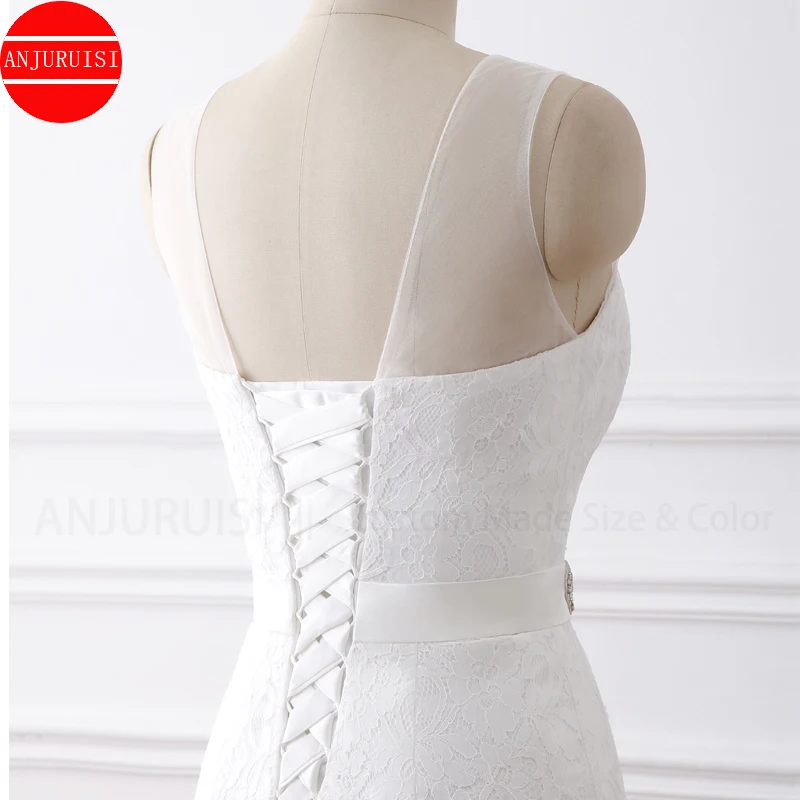 Flowers Lace Wedding Dresses For Women 2022 Bride Gown Mermaid Vestido De Novia Boda Elegante Simple Suknia Ślubna Robe Mariage
