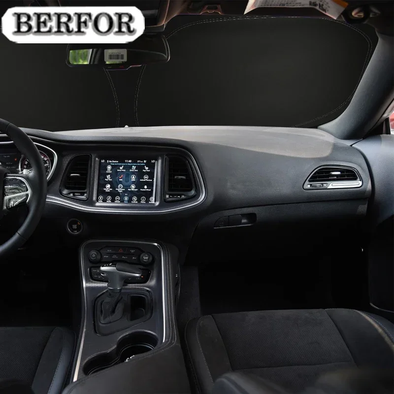 

For Dodge Challenger 2015-2023 Car Styling Nano-Insulat Windshield Sunshade Front Window Sun Shade Visor Auto Accessories