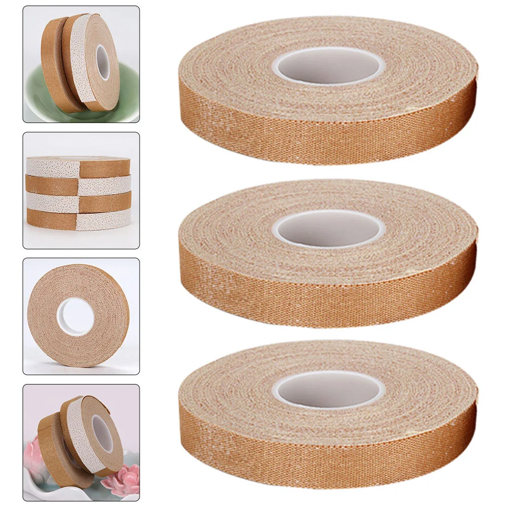 3 Pcs Guzheng Tape Uncut Magnetic Nail Stickers for Kids Adhesive Tapes Pipa Durable Finger Car