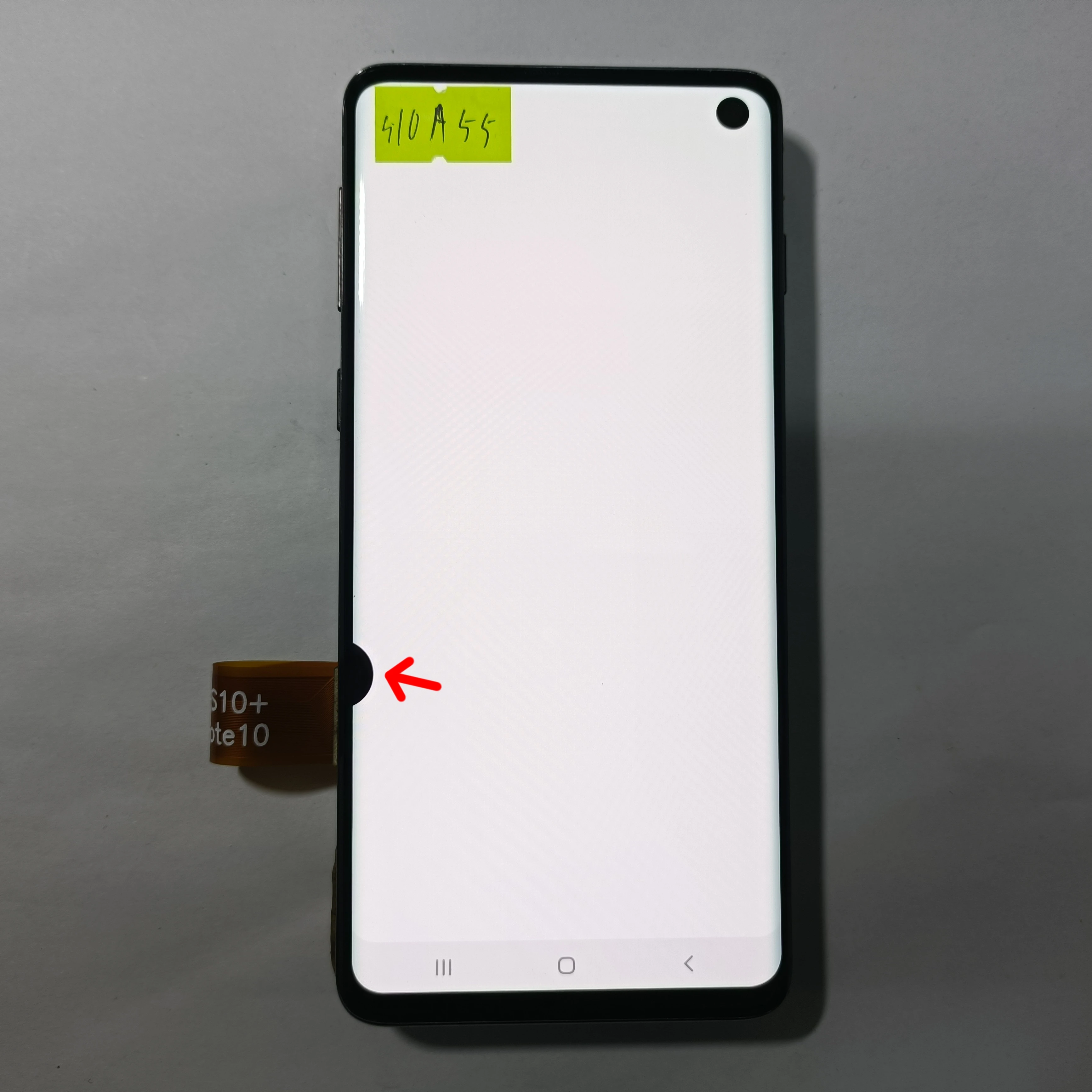 The intelligent curved display screen assembly is suitable for Samsung Galaxy S10 SM-G973 G973F G973U/B/S screens,