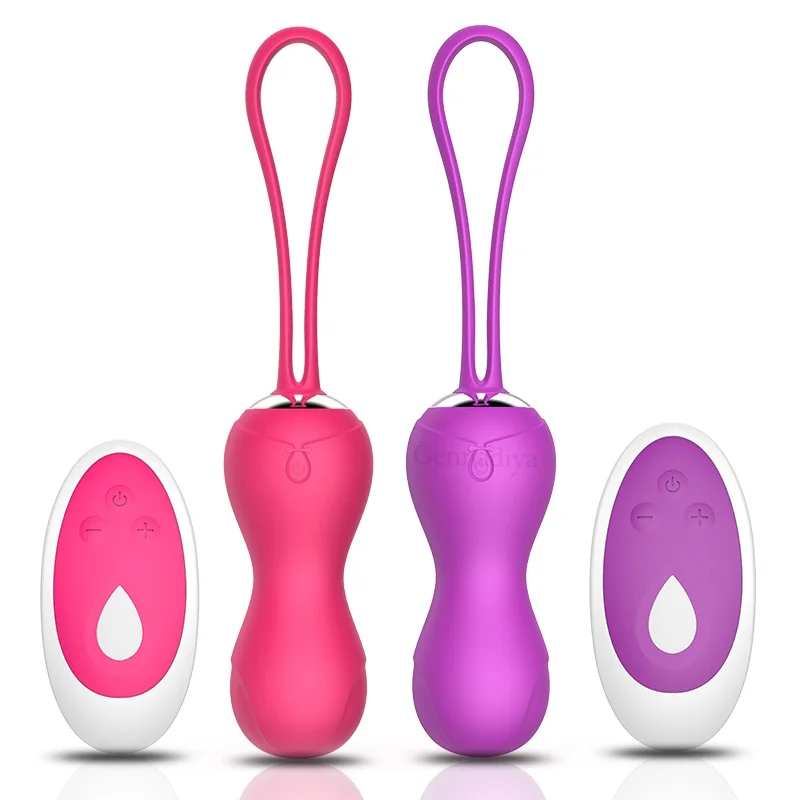 10 Speed Vibrating Egg Exercise Vagina Tighten Kegel Ball Egg Vibrator Ben Wa Ball G Spot Vibrator Vagina Massager For Women