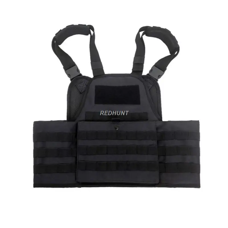 Tactical Duty Vest Law Enforcement Modular Combat Training Hunting Adjustable Breathable Mesh Liner MOLLE Vest