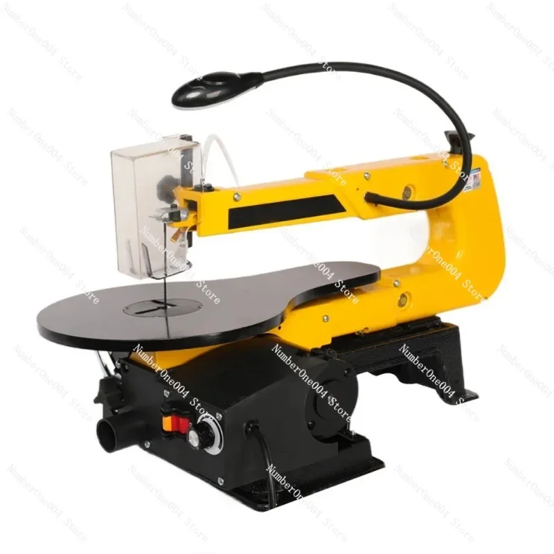 Power Tools Scroll Saw 16In Electric Jig Saw Table Bench Engraving Machine Speed Adjustable Cutter with Work Light