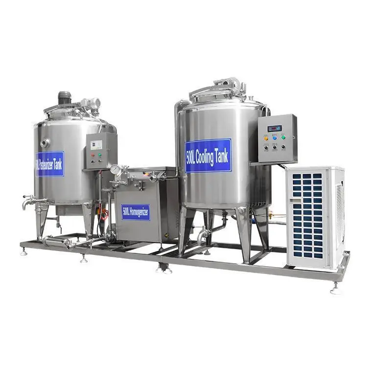 China Manufacture Factory Price Complete Ice Cream Plant Ice Cream Production Line