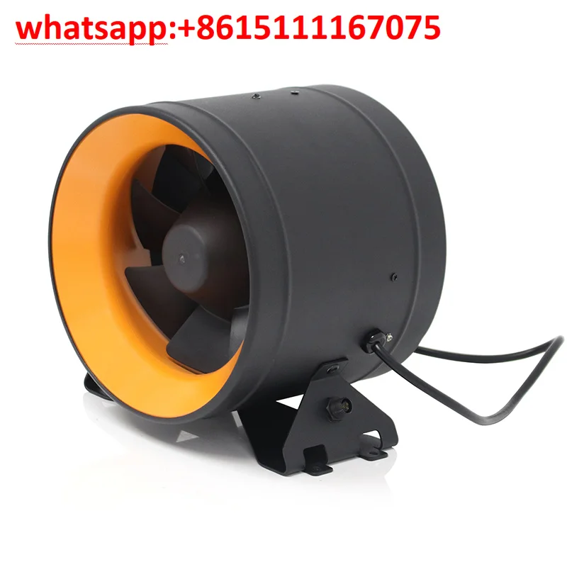 Eco-Watt Energy Saving Silent Duct Fan HI-250PE 250mm Round Mixed Flow Ventilation Fan, Hon&Guan Factory Direct Supply