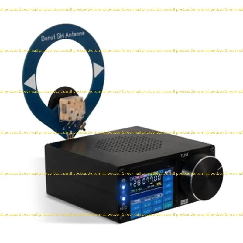 R1WD Multiband Radio Receiver mit WLAN und Zeitsynchronisation Metall Shell