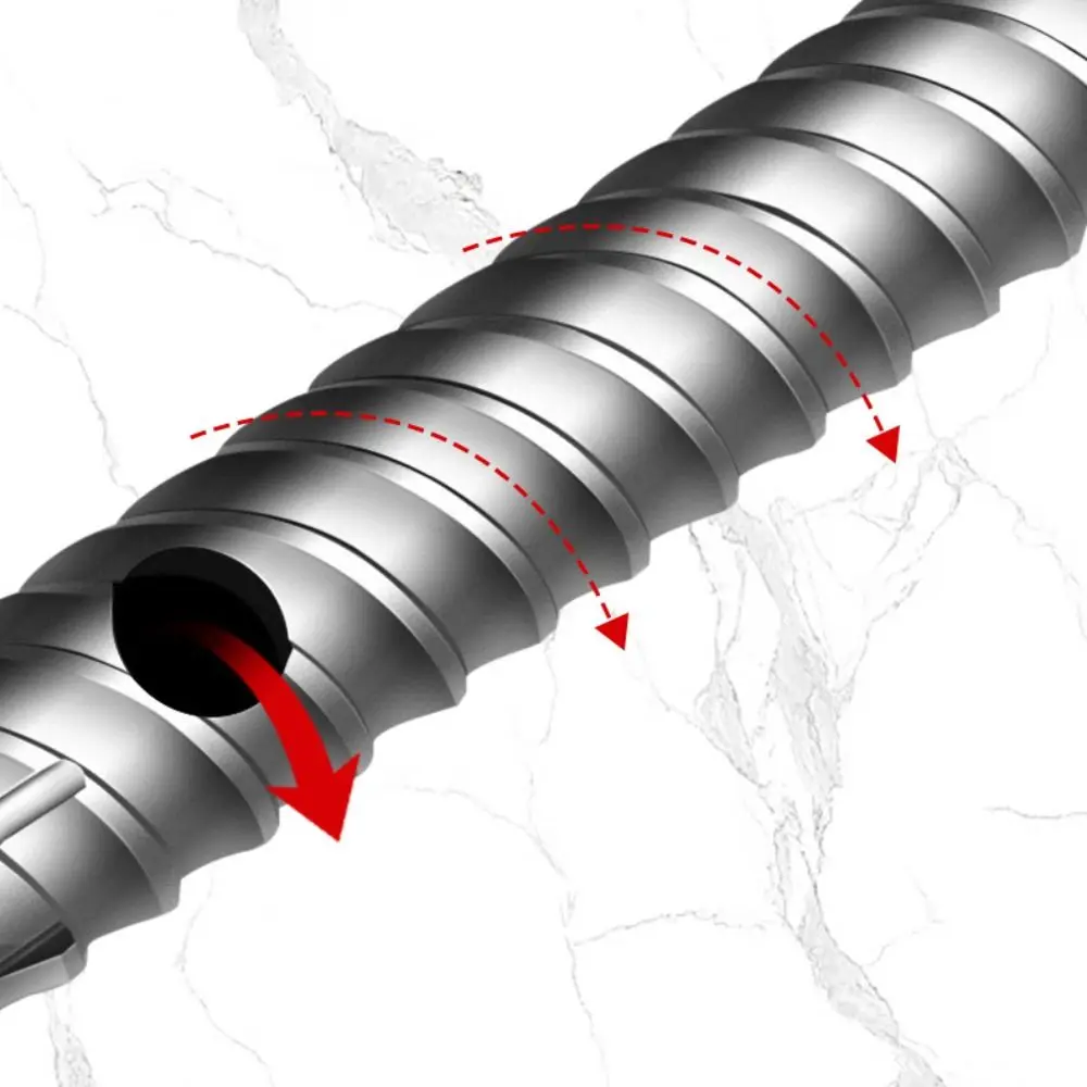

SDS-Plus Сверло для арматуры Твердосплавное износостойкое усиленное сверло для бетона Высококачественная высокоэффективная дрель для резки арматуры