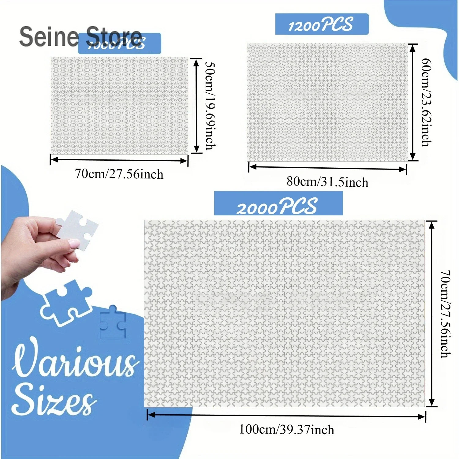 500 Pieces Creative Jigsaw Puzzle Witch Ghosts Assembling Picture Adults Anti Stress Puzzles Toys For Kids Games Xmas Gift