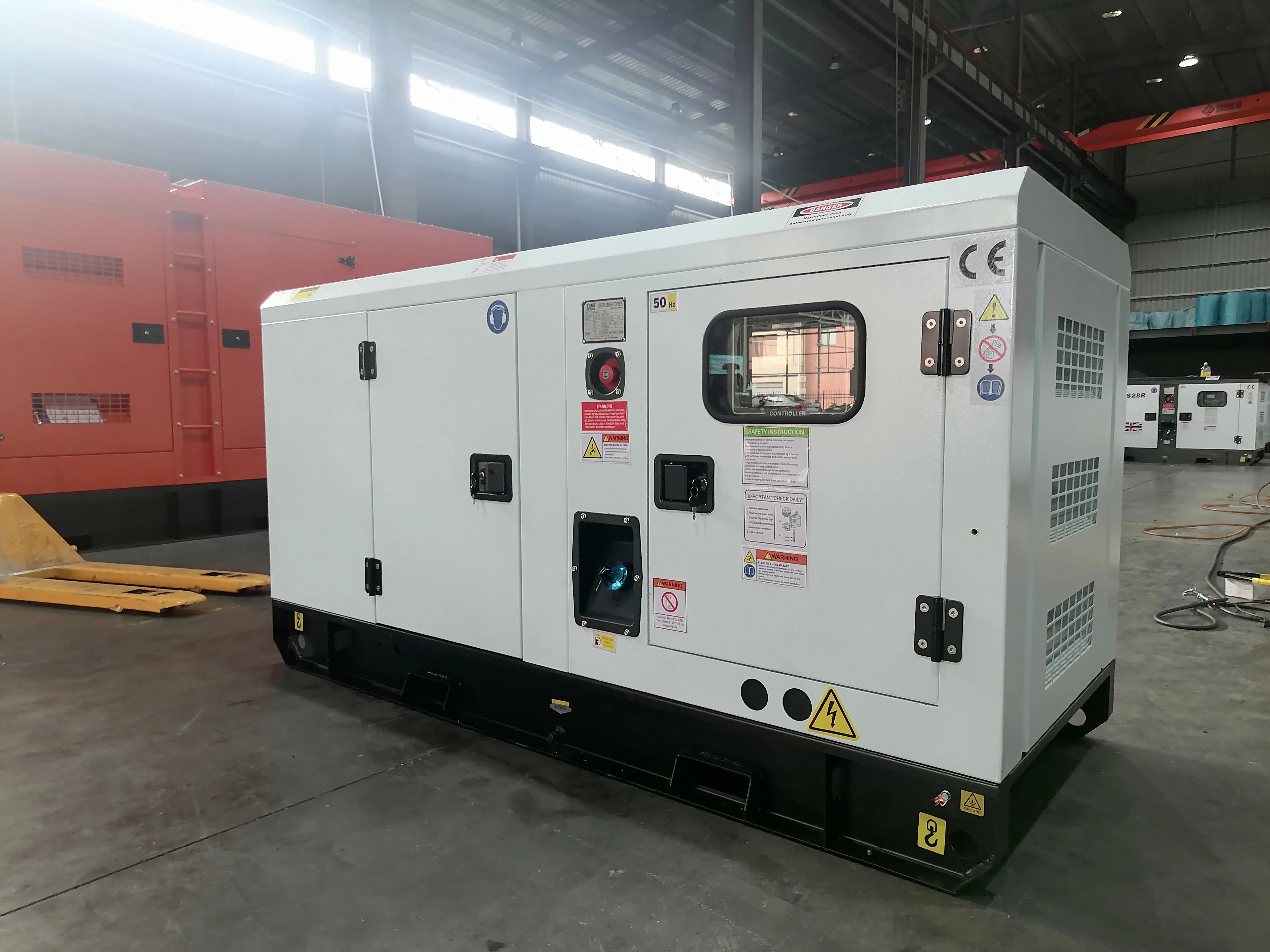 OEM Manufacture Diese l Generator 100kva 80kw with famous engine diese l generator set silent open