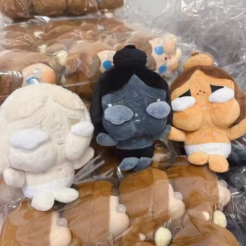 Nuevo lindo juguete de peluche de bola de carbono, regalo de cumpleaños, muñeca de bebé llorando, muñeca de peluche de simulación, rellenos de algodón PP hechos en China