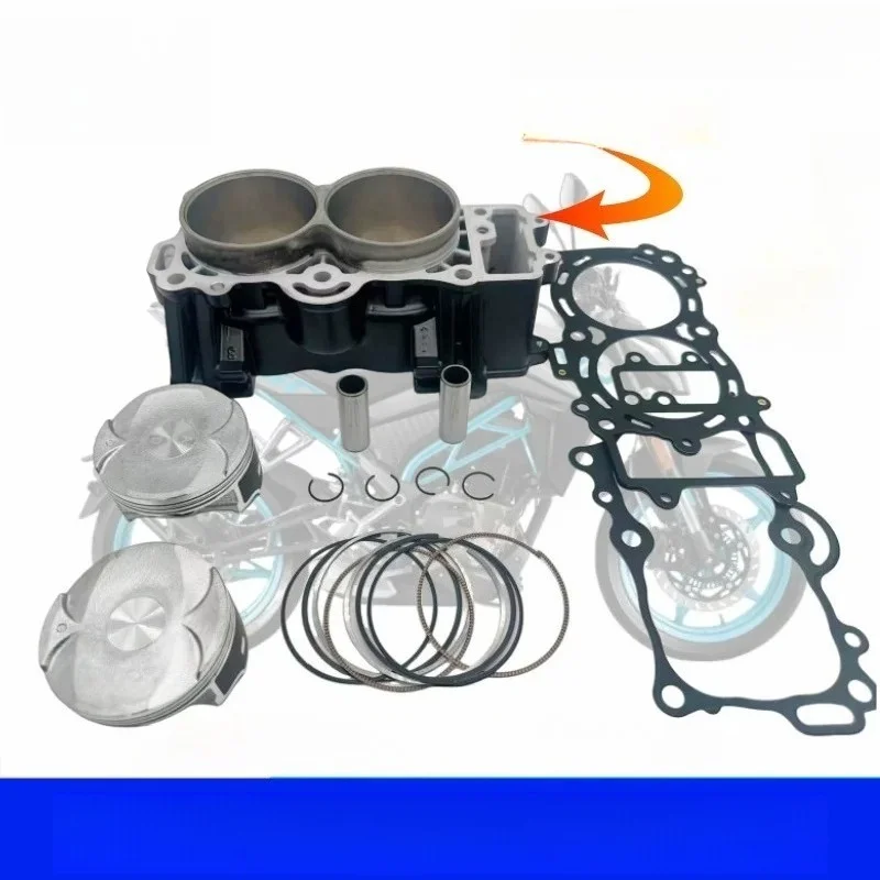 Motorcycle engine cylinder block piston piston ring sleeve cylinder suitable for CFMOTO 650NK 650MT 650TR 650GT