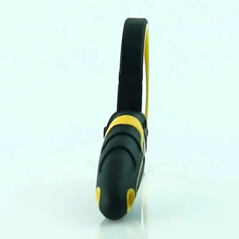 Handheld 5x Optical Magnification Rubber Shock-Resistant Grip Magnifier Magnifying Glasses with Light LED Helping Hand Loupe