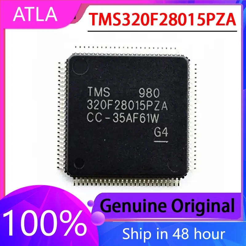 1PCS Original TMS320F28015PZA LQFP100 Digital Signal Processing IC 320F28015PZA