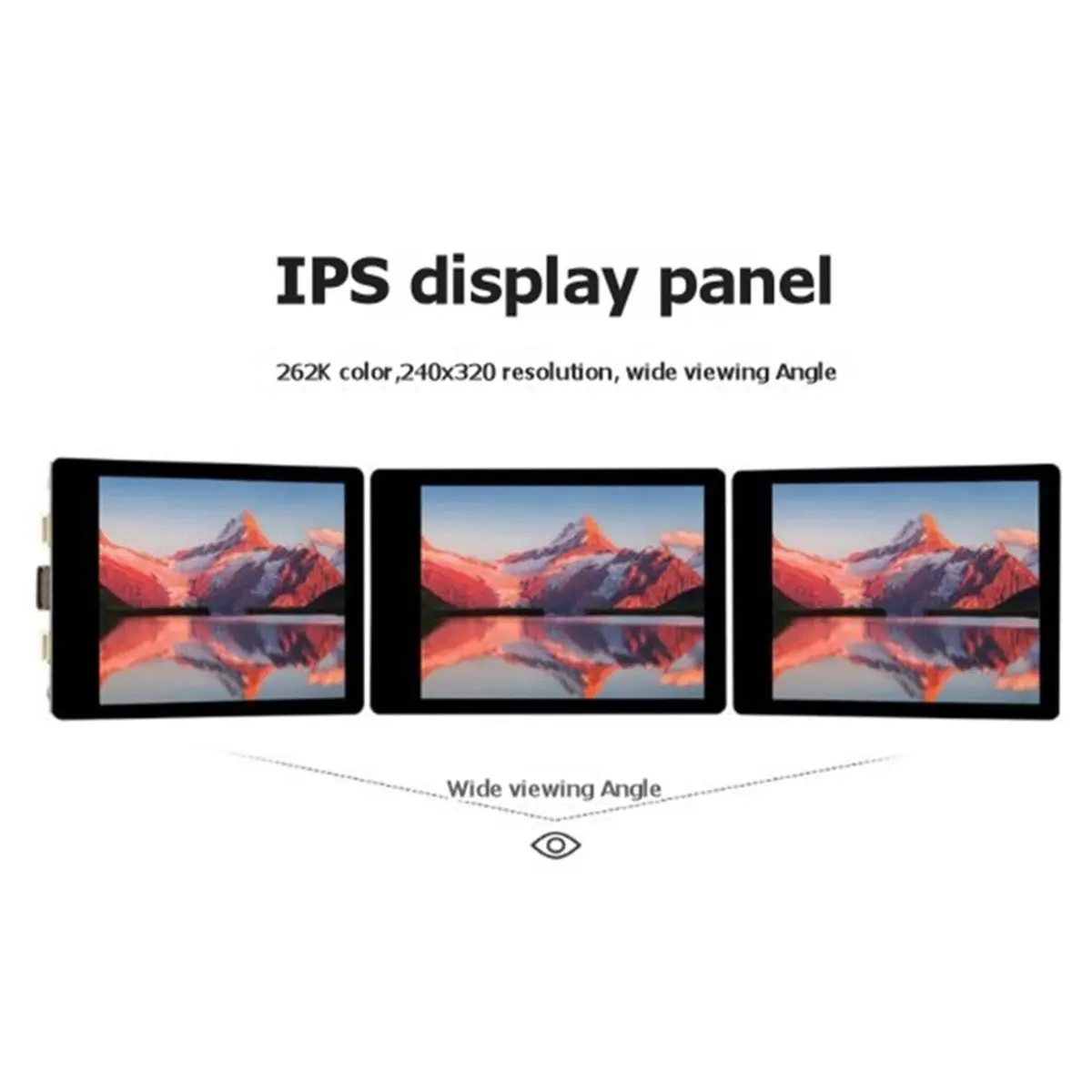 -C5 2.8 Inch IPS Display Dev Board Capacitive LCD Touch Screen 240x320 262K Dual-Band Wi-Fi BT5 Without Battery