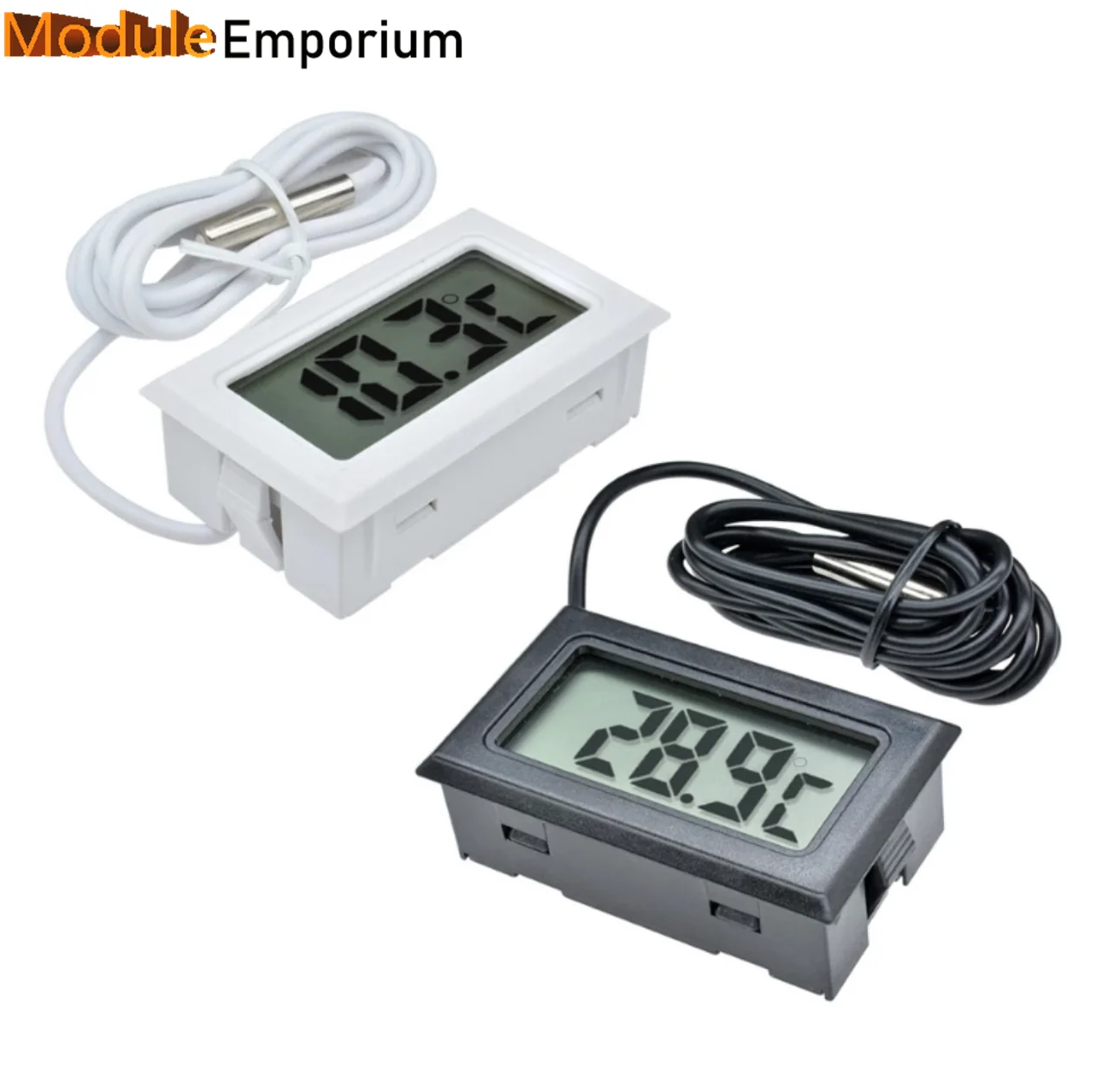 Mini Digital LCD Aquarium Fridge Freezer water Humidity Temperature Meter gauge Thermometer Hygrometer with sensor FY-10