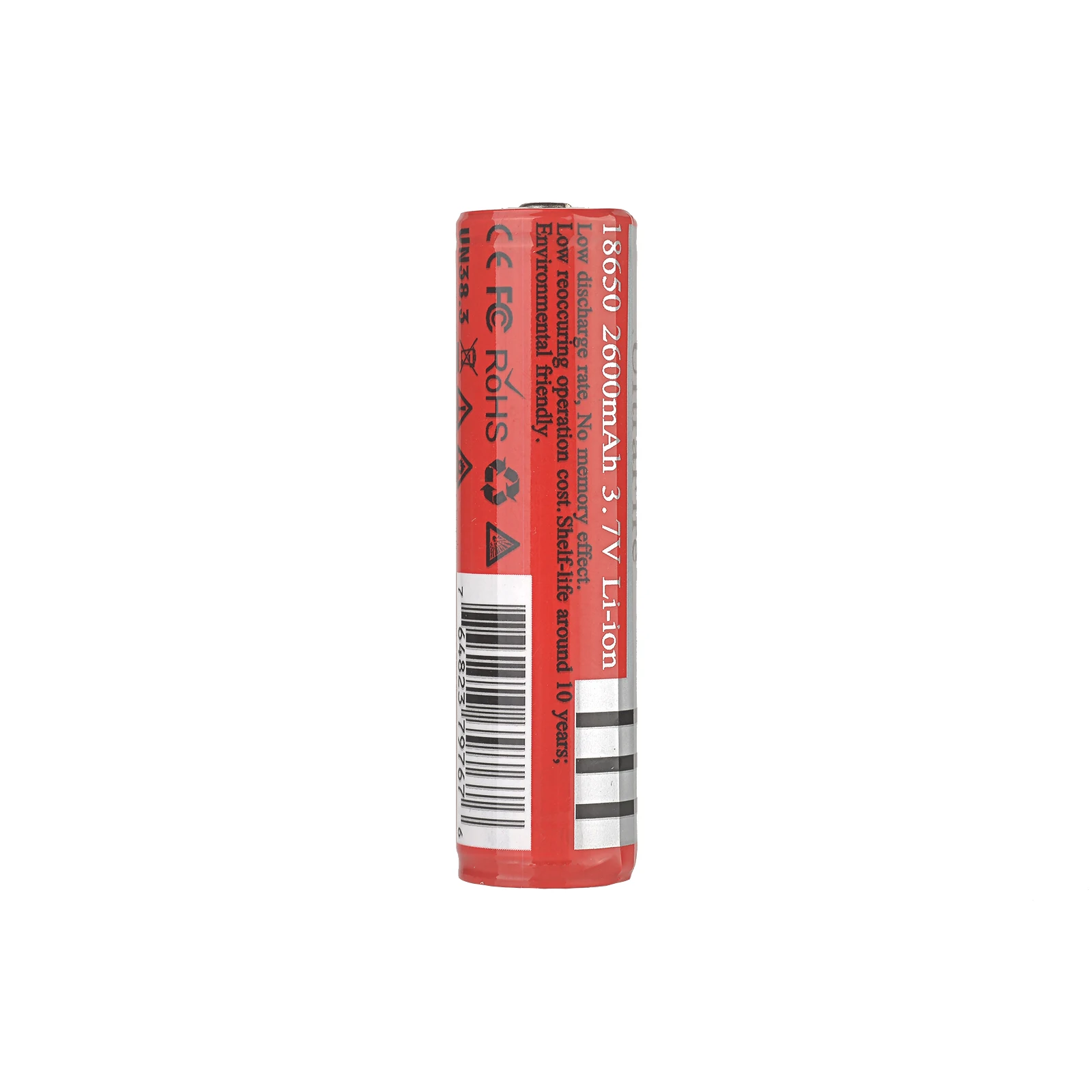 UltraFire 18650 2600mAh Batteria Ricaricabile Capacità Reale Batterie 3.7V Li-Ion per Torcia Elettrica Torcia Batteria Giocattolo + Caricatore DX-5