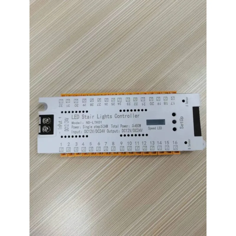 

Stair induction step controller, hotel villa outdoor intelligent led step light sensor