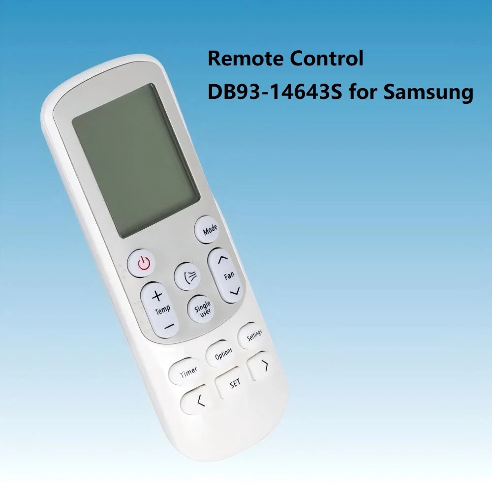 Control remoto de aire acondicionado DB93-14643S para Samsung DB93-15169C DB93-15169D DB93-15169G DB93-14643R DB93-14643F DB93-14643R