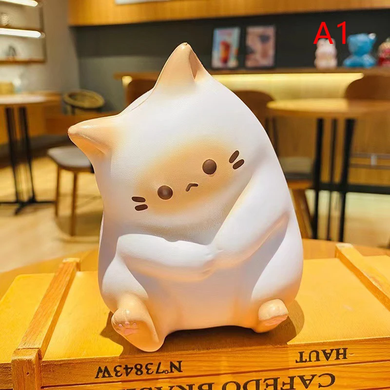Neue Katze Stress Relief Squishy Spielzeug PU Langsam Rising Squeeze Antistress Ball Cartoon Tisch Ornamente Squishy Stress Reliever Spielzeug