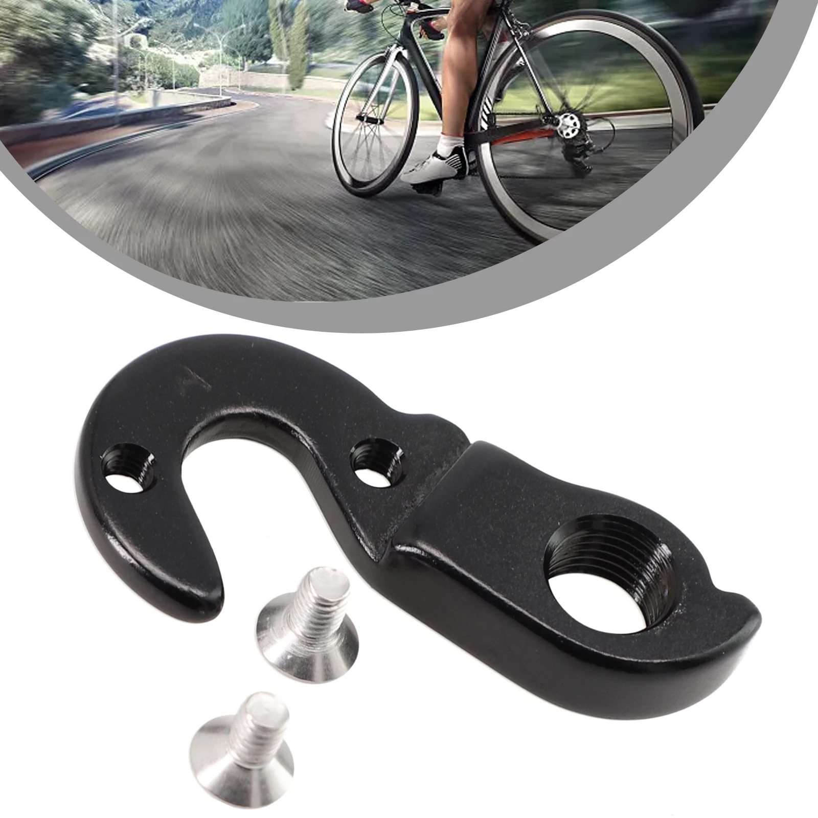AliExpress TOOPRE FOR VITUS Bicycle Tail Hook Hanger Hook Rear Gear Replacement With 2 X Screw Aluminum Alloy Bicycle High Quality