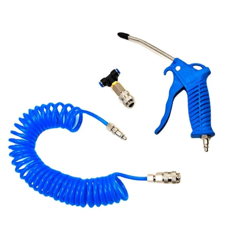 EU Type Pneumatic Blow Guns High Pressure Dust Blower Nozzle Cleaning Tool