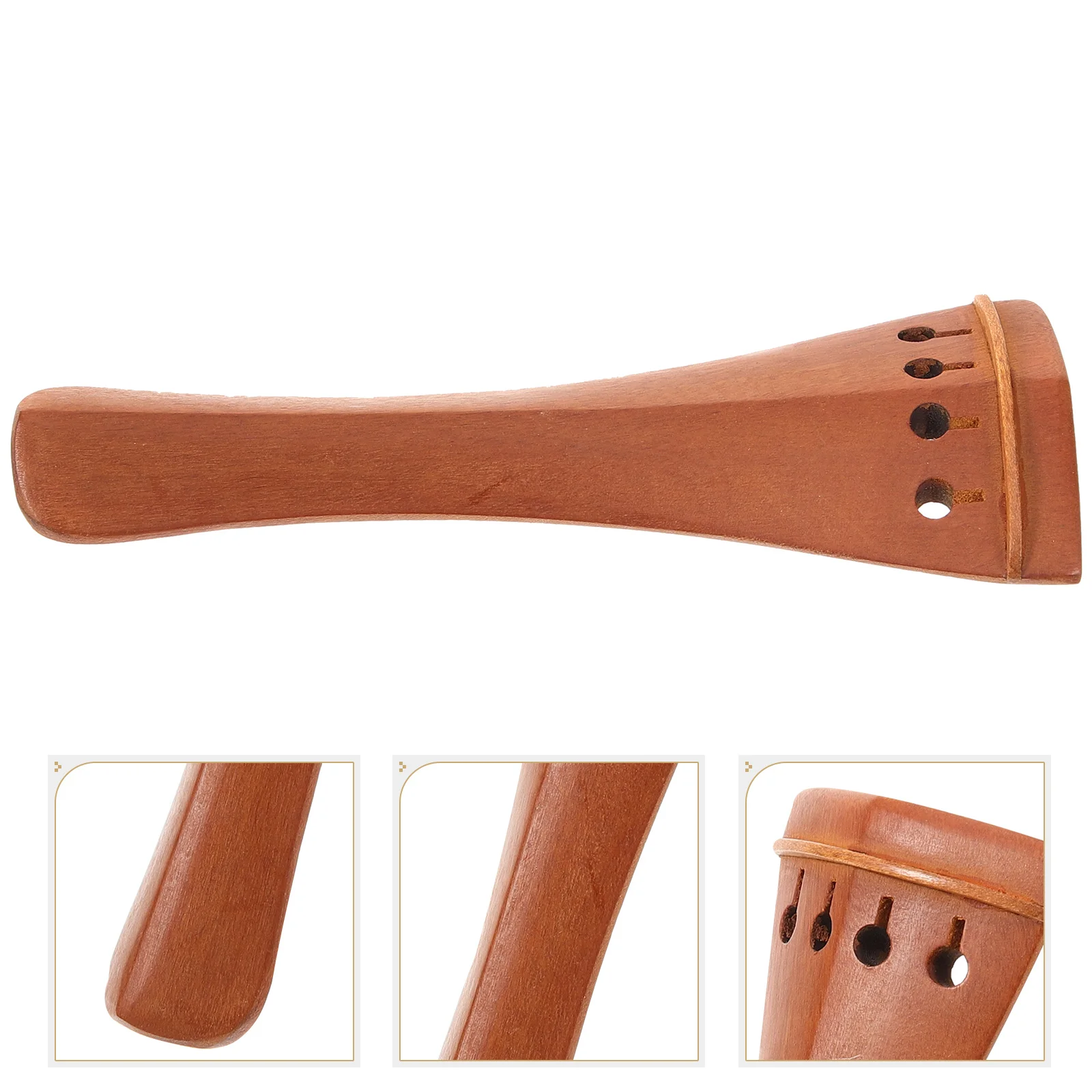

Jujube Wood String Plate Violin Fiddle Tailpiece Musical Instrument Accessories Bridge Part Major Replacement Parts