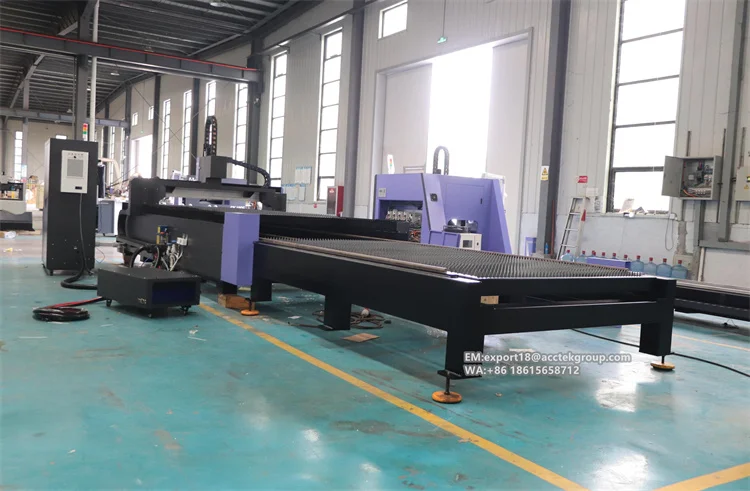 Dual Work Platform 1530 1560 Metaal Snijden lasermachine 3000 w 6000 w 12000 w Raycus IPG Plaatwerk Fiber Lasersnijmachines