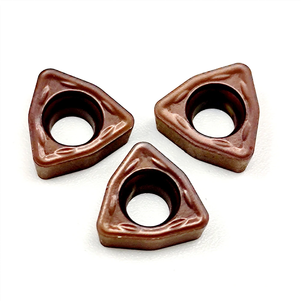 

Carbide U Drill Inserts WCMX030208 WCMX040208 FN ACZ330 for Steel Cast Iron CNC Milling Turning Blades WCMX 030208 040208