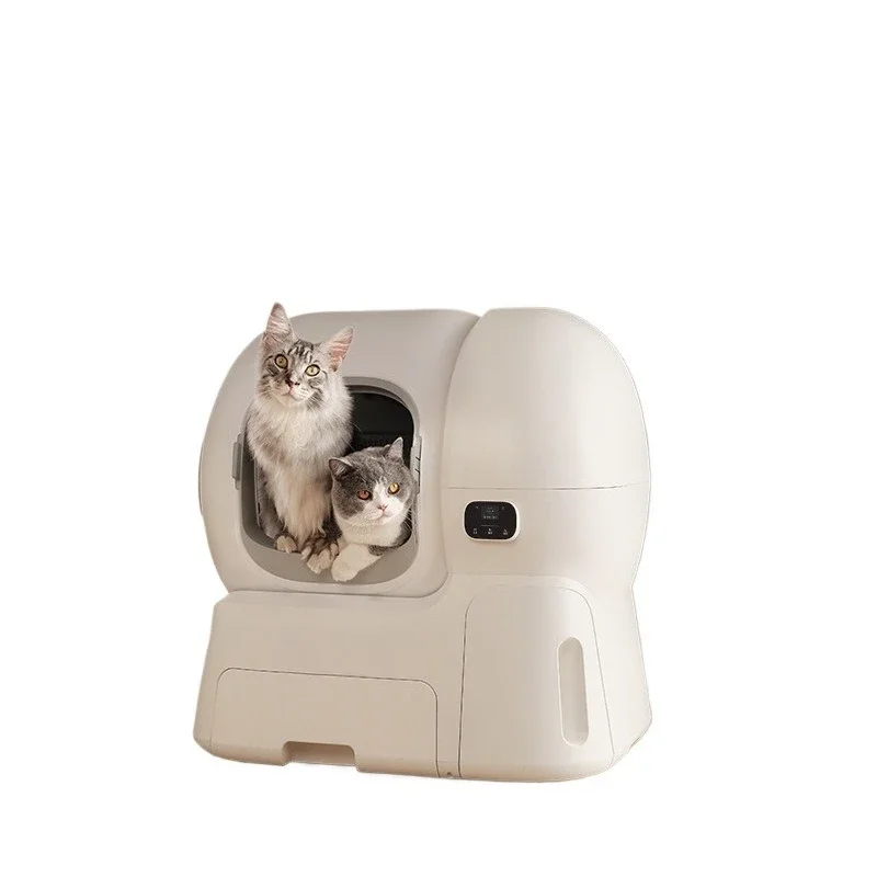 

Smart cat toilet, automatic cat litter box, oversized version 2.0, automatic sand replenishment, one-click cleaning, automatic
